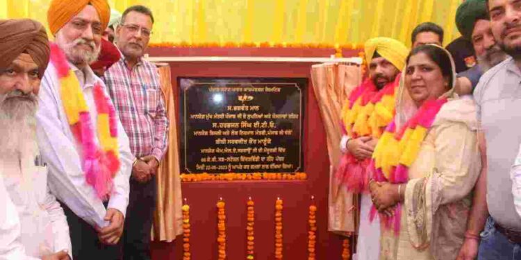 Power Minister Harbhajan Singh ETO dedicates 66KV substation