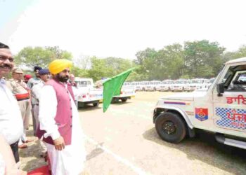 Punjab Chief Minister Bhagwant Mann on Tuesday flagged off a fleet of 98 Emergency Response Vehicles