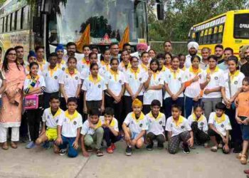 35 badminton players from Punjab leave for Hyderabad for one month camp