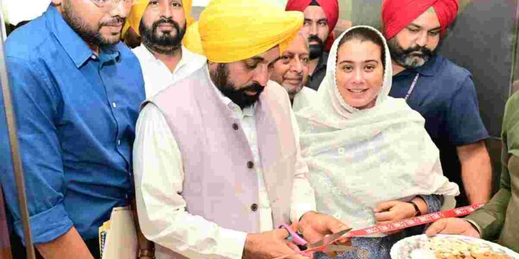 CM DEDICATES UPGRADED DISTRICT LIBRARY TO THE PEOPLE OF SANGRUR