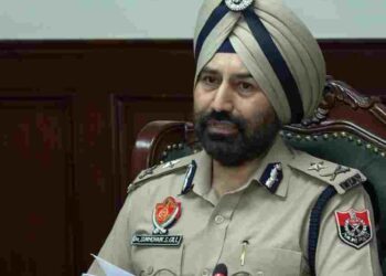 Inspector General of Police (IGP) Headquarters Sukhchain Singh Gill