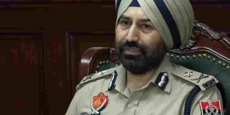 Inspector General of Police (IGP) Headquarters Sukhchain Singh Gill