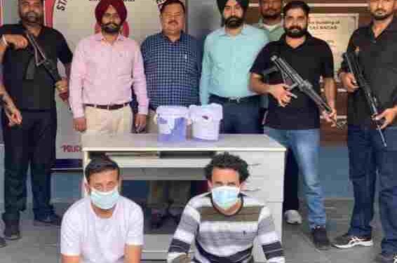 PUNJAB POLICE BUST PAK-ISI BACKED CROSS BORDER DRUG SMUGGLING MODULE; TWO OPERATIVES HELD WITH PISTOLS