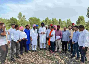 Panchayat Minister Laljit Singh Bhullar vacates second largest chunk of 850 acres encroached govt land in district Hoshiarpur