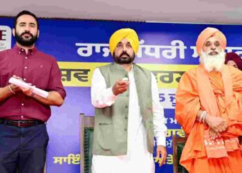 Punjab Chief Minister Bhagwant Mann on Monday gave a clarion call for launching a mass movement