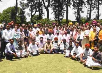 RD&P Minister Laljit Singh Bhullar hands over appointment letters to 134 employees