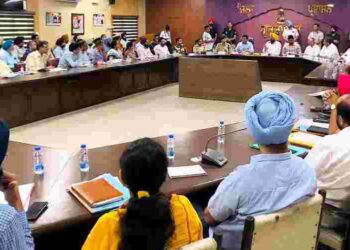 Cabinet Minister Kuldeep Singh Dhaliwal holds review meeting