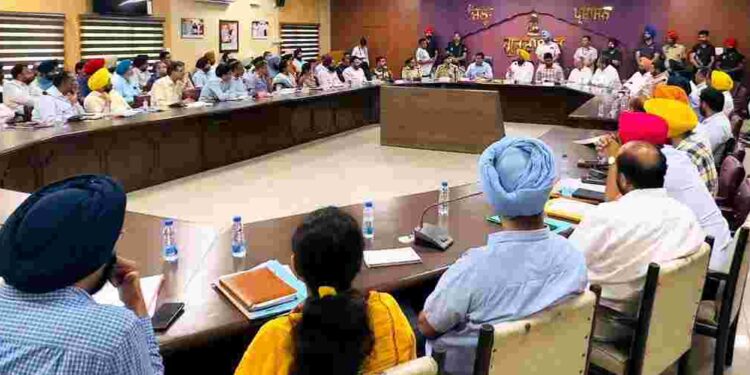 Cabinet Minister Kuldeep Singh Dhaliwal holds review meeting