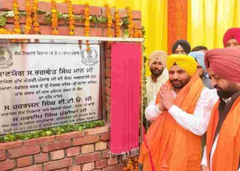 Minister Harbhajan Singh ETO on Monday laid the foundation stones