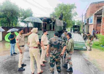 PUNJAB POLICE ALONG WITH NDRF, SDRF & ARMY INTENSIFY RESCUE OPERATIONS