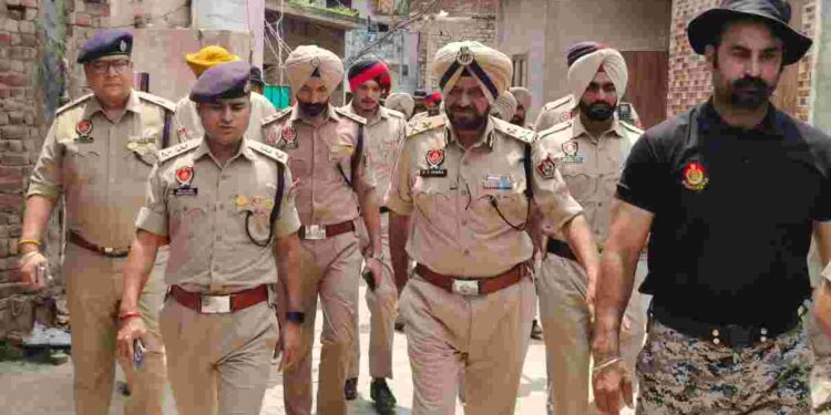 PUNJAB POLICE CARRY OUT SPECIAL CASO IN SANGRUR AND BARNALA DISTRICTS ON DAY 4