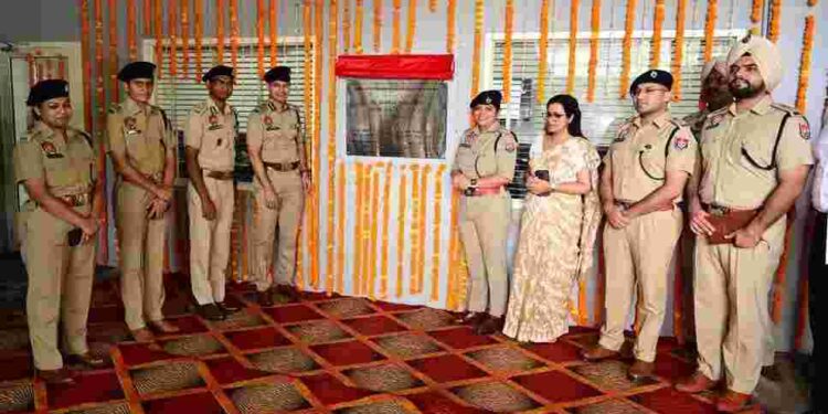 DGP GAURAV YADAV INAUGURATES CONFERENCE HALL, POLICE STATION IN KHANNA