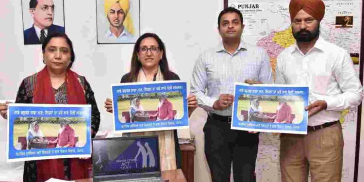 Dr. Baljit Kaur Releases Short Film and Poster Related to Senior Citizens Act