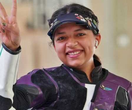 Meet Hayer congratulates Shooter Sift Kaur Samra on getting Olympics quota