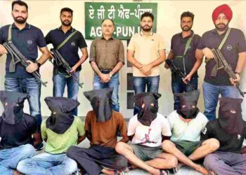 PUNJAB POLICE ARREST SIX OPERATIVES OF PAK-BASED TERRORIST HARWINDER RINDA