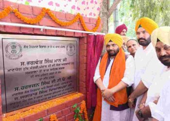 PWD Minister lays foundation stone for special repair & reconstruction of two road projects worth Rs 11.93 crore