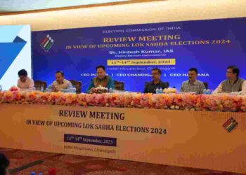 ECI holds review meeting with CEO Punjab and DCs in view of forthcoming Lok Sabha polls