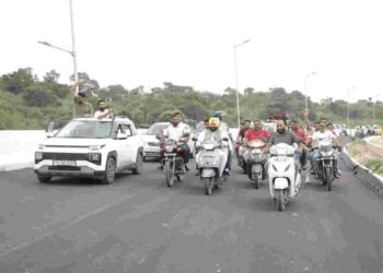 Efforts of Harjot Singh Bains bear fruit, Nangal flyover inaugurated