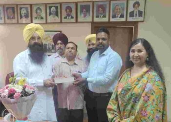 GURMEET SINGH KHUDIAN HANDS OVER APPOINTMENT LETTER TO FISHERMAN ON COMPASSIONATE GROUND