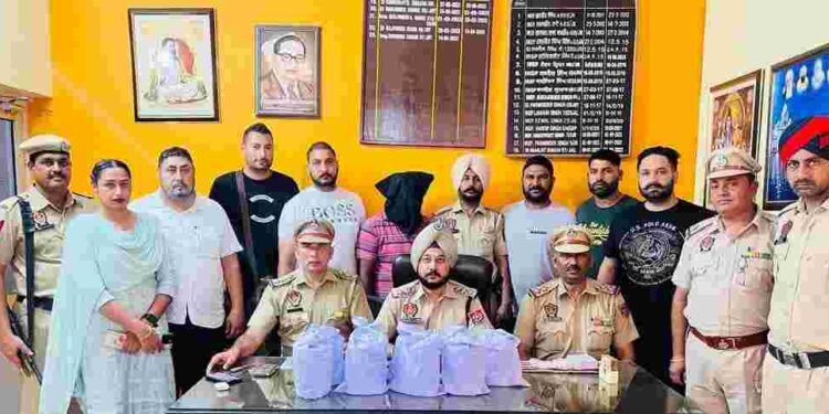 PUNJAB POLICE ARREST BIG FISH MALKIAT KALI WHO SENT SWIMMERS TO FETCH 50KG HEROIN CONSIGNMENT FROM PAKISTAN; 9KG HEROIN RECOVERED