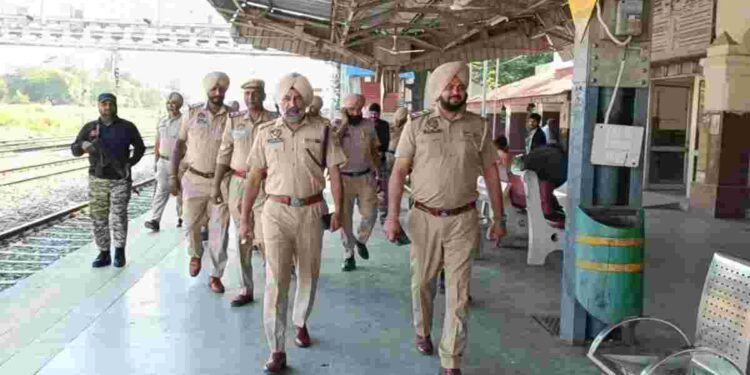 POLICE TEAMS FRISKED 5584 PERSONS AT 130+ RAILWAY STATIONS & OTHER PLACES