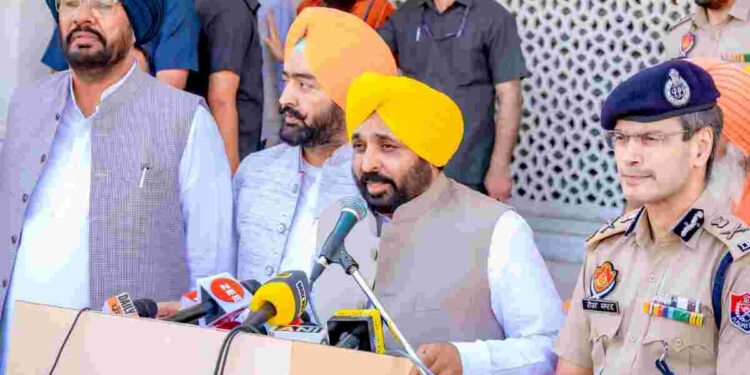 The Chief Minister Bhagwant Singh Mann to take a solemn pledge for making Punjab a drug free state