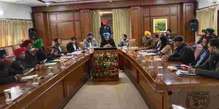 Harpal Singh Cheema, Dr. Baljit Kaur and Kuldeep Singh Dhaliwal listened sympathetically to representatives of Divyang Associations