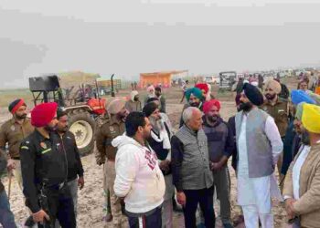 RD&P Minister Laljit Singh Bhullar leads administration to take possession over 24 acres of Panchayat land at Sangrur village