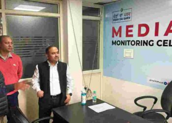 CEO Sibin C Visits State Level Media Monitoring Cell