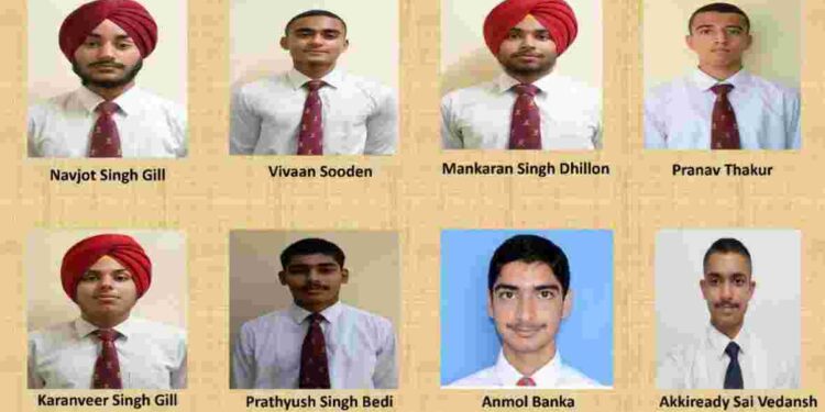 EIGHT MORE CADETS OF MAHARAJA RANJIT SINGH AFPI JOINED NDA & OTHER DEFENCE ACADEMIES