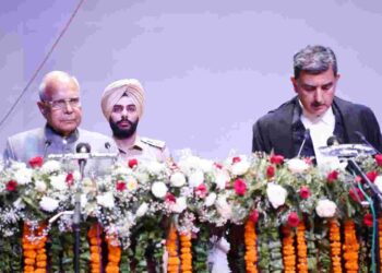 Punjab Governor administered oath of office to Justice Sheel Nagu as Chief Justice of Punjab & Haryana High Court