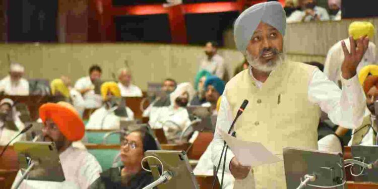 Amendment in ‘PAPRA Act 1995’ will give boost to state's economy and relief to common people: Finance Minister Cheema