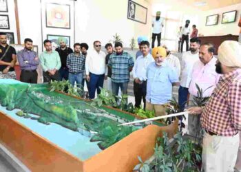 Water Resources Minister Chetan Singh Jouramajra inspects Bhakra Dam, assesses maintenance and water levels