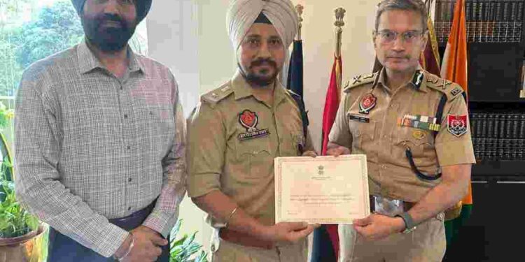 MHA’S ANNUAL RANKING OF POLICE STATIONS: PUNJAB’S KIRATPUR SAHIB POLICE STATION RANKS 8TH NATIONALLY, 1ST IN STATE