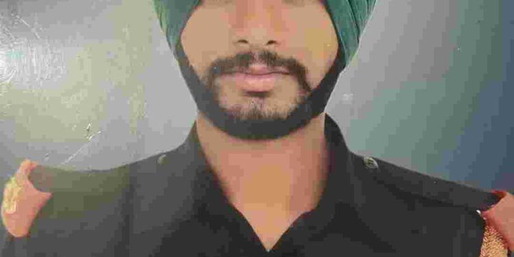 CM CONDOLES DEATH OF MARTYR NAIK KULDEEP SINGH