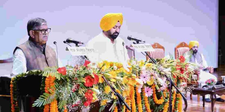 FIVE NEWLY INDUCTED PUNJAB MINISTERS SWORN-IN