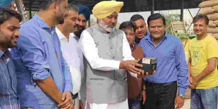 Finance Minister Harpal Singh Cheema Made Surprise Inspection of Ongoing Paddy Procurement in Dirba