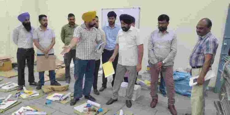 Election Observer Reviews Arrangements for Gram Panchayat Elections in Malerkotla District