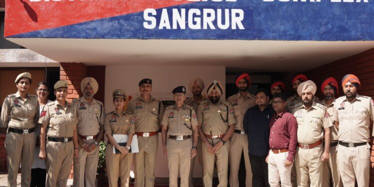 DGP GAURAV YADAV INAUGURATES CYBER CRIME POLICE STATION AMONG SEVERAL POLICE INFRA PROJECTS IN SANGRUR