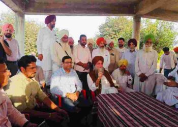 Punjab Vidhan Sabha Speaker Kultar Singh Sandhwan reviews paddy procurement in 6 mandis of Faridkot District