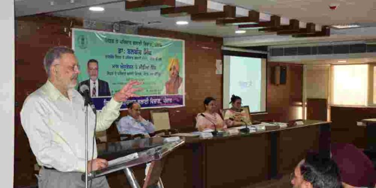 INTENSIFY HEALTH AWARENESS DRIVE TO TRANSFORM STATE INTO A 'HEALTHY AND VIBRANT PUNJAB,' DR. BALBIR SINGH URGES MEM OFFICIALS