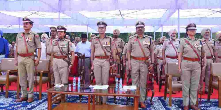 65TH POLICE COMMEMORATION DAY: DGP GAURAV YADAV PAYS RICH TRIBUTES TO POLICE MARTYRS