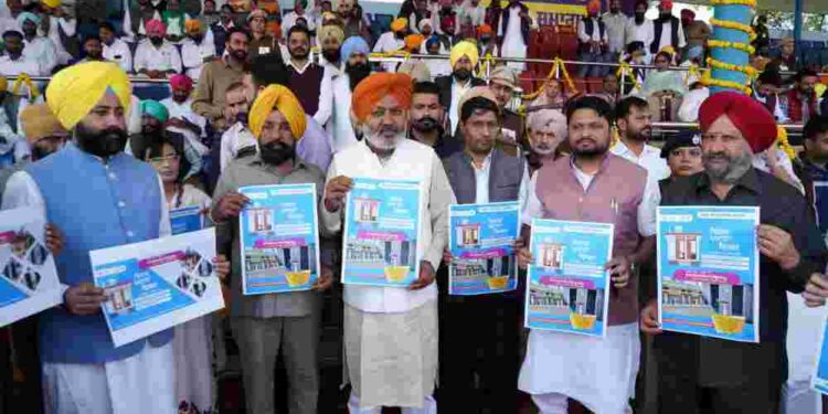 FM Cheema Administers Oath of Office to 2,490 Newly Elected Panchs from 318 Villages of Bathinda