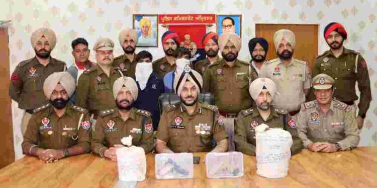 PUNJAB POLICE BUSTS NARCO-ARMS SMUGGLING CARTEL; TWO HELD