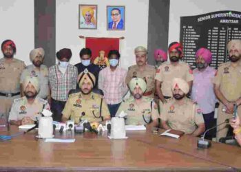 PUNJAB POLICE BUSTS TRANS-BORDER NARCOTIC SMUGGLING RACKET; THREE HELD WITH 1KG ICE, 1KG HEROIN