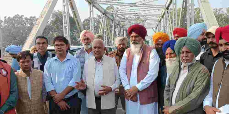 Punjab government to renovate canals, minors and water courses to further improve irrigation system: Brinder Kumar Goyal