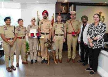 PUNJAB POLICE SHINES AT ALL INDIA POLICE DUTY MEET; BAGS ONE SILVER, TWO BRONZE MEDALS