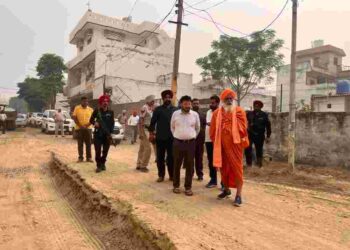 LOCAL GOVERNMENT MINISTER DR. RAVJOT SINGH REVIEWS DEVELOPMENT WORKS IN SULTANPUR LODHI