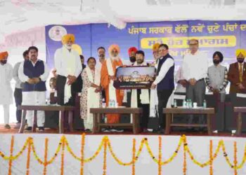 Newly elected panches Urged to Collaborate for Holistic Village Development and Public Welfare - Dr. Ravjot Singh