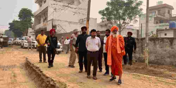 LOCAL GOVERNMENT MINISTER DR. RAVJOT SINGH REVIEWS DEVELOPMENT WORKS IN SULTANPUR LODHI